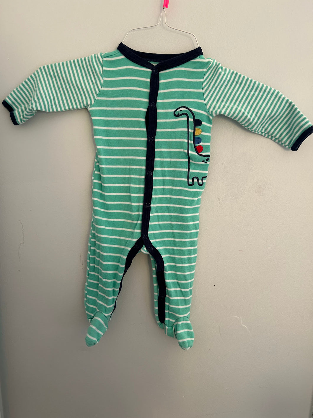 Carter's dinosaur pajamas - size 9 months