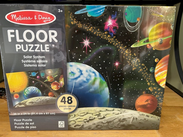 NEW Melissa & Doug 48 pc Solar System Puzzle