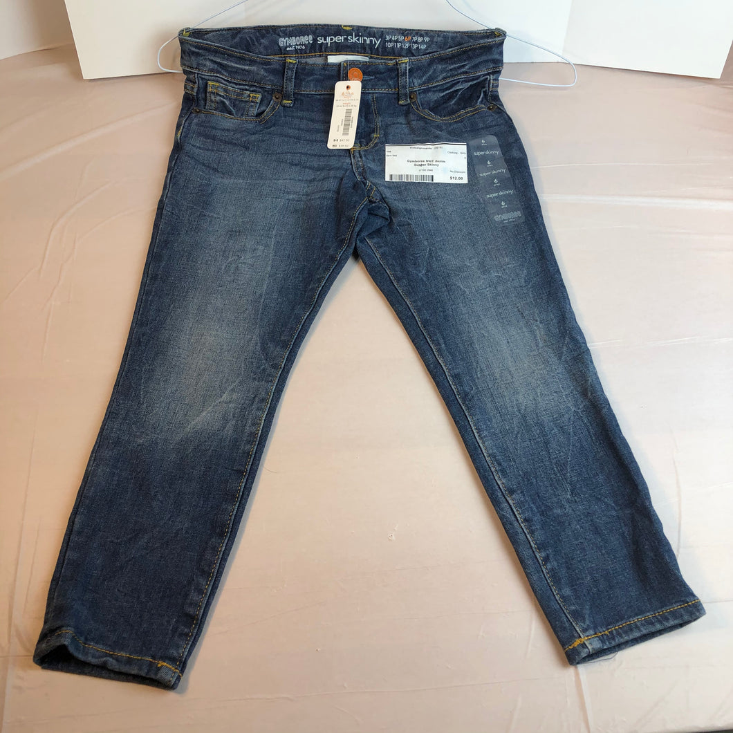 Gymboree NWT denim Supper Skinny 6 plus - size 6