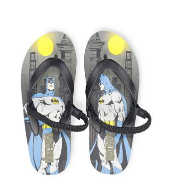 NEW Batman Sz Small flip flops (size 5/6) - size Shoes: Toddler 5