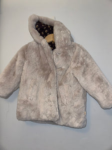 Zara faux put a coat - size 2T