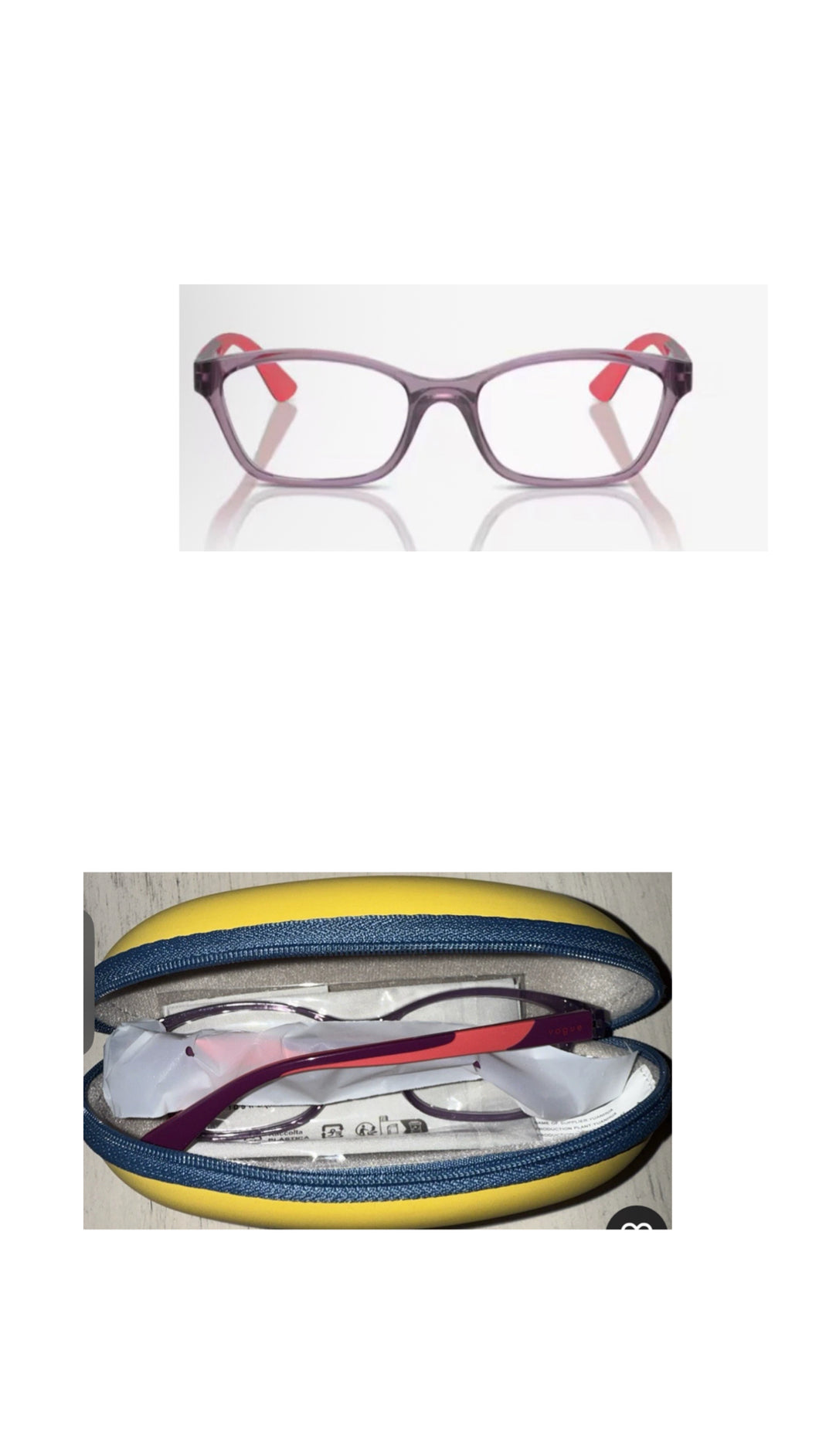 New VOGUE EYEWEAR VY2024 Children's Franes w/