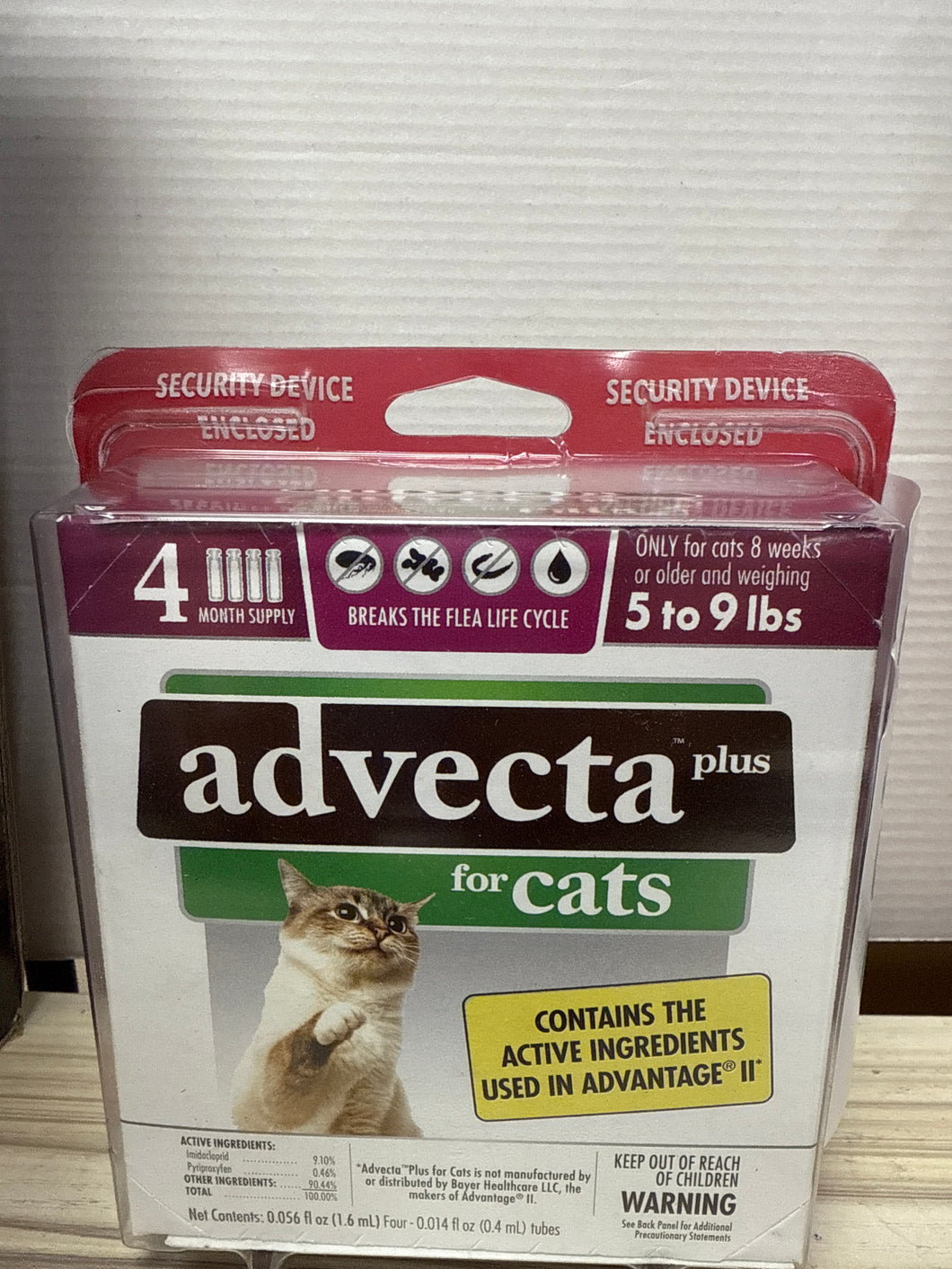 NEW! Advecta Plus Topical Solution for Cat