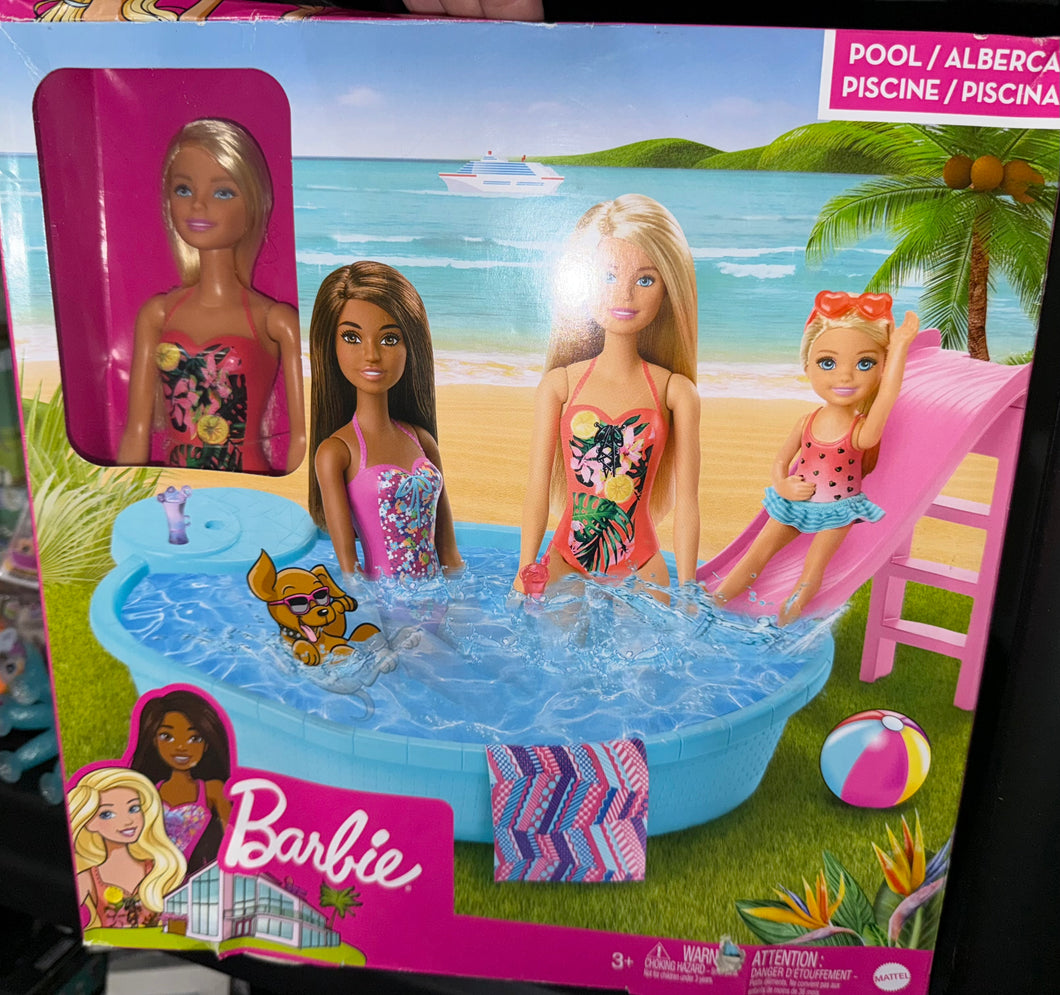 New! Barbie Playset