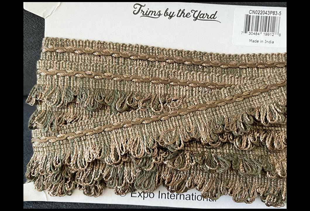 New! Trims By The Yard Upholstery Fringe Trim