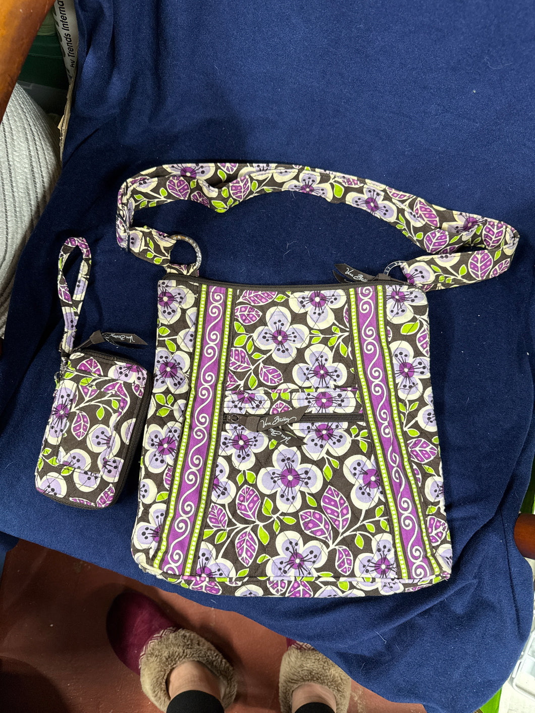 Vera Bradley Purse w Matching Wallet