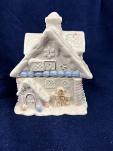 Ceramic Gingerbread 2 pc House Box