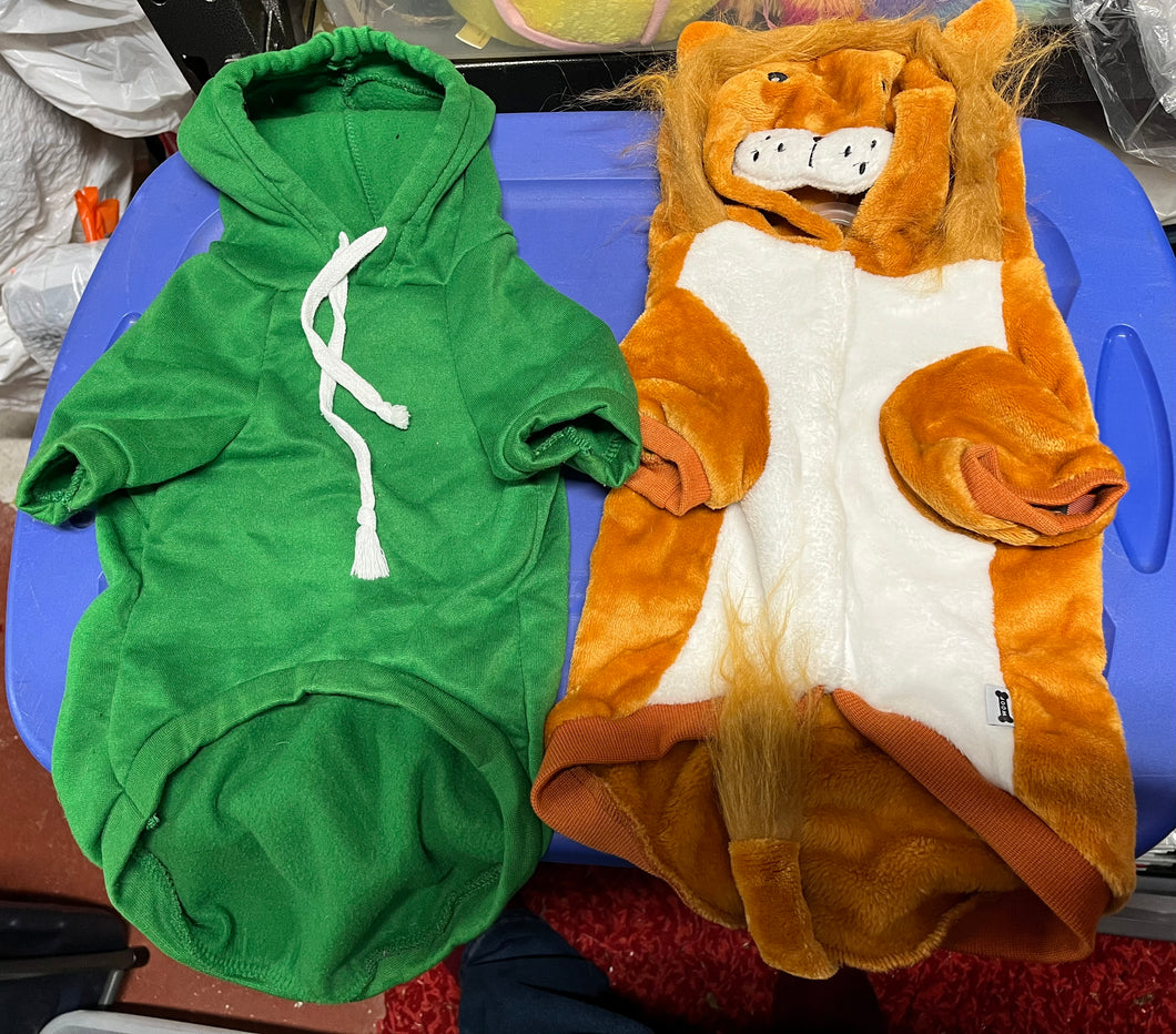 NEW Lion Costume Medium Green Frog Costume Mediu