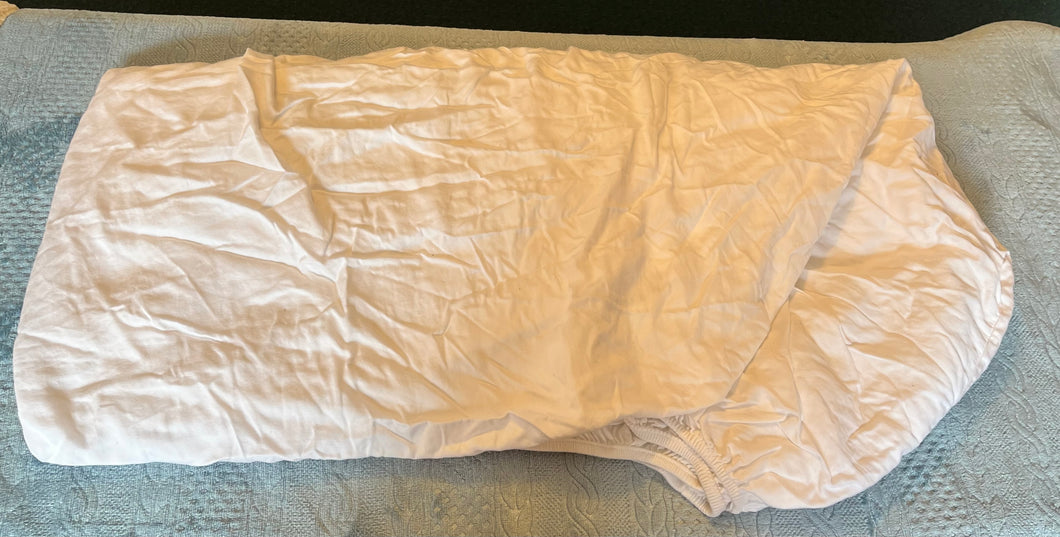 Kate Spade Twin XL Wh Fitted sheet w Deep Pckt - size Twin
