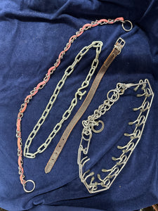 Dog Collars, & Chains