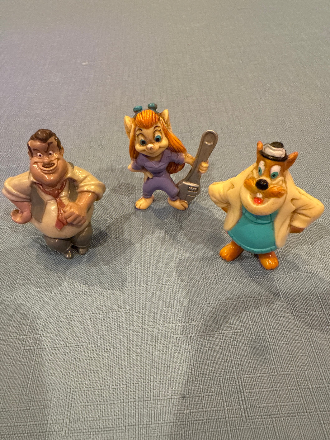 3 Rescue Rangers PVC Figures