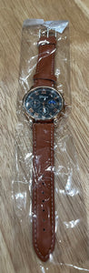 NEW Geneva Watch w Leather Band