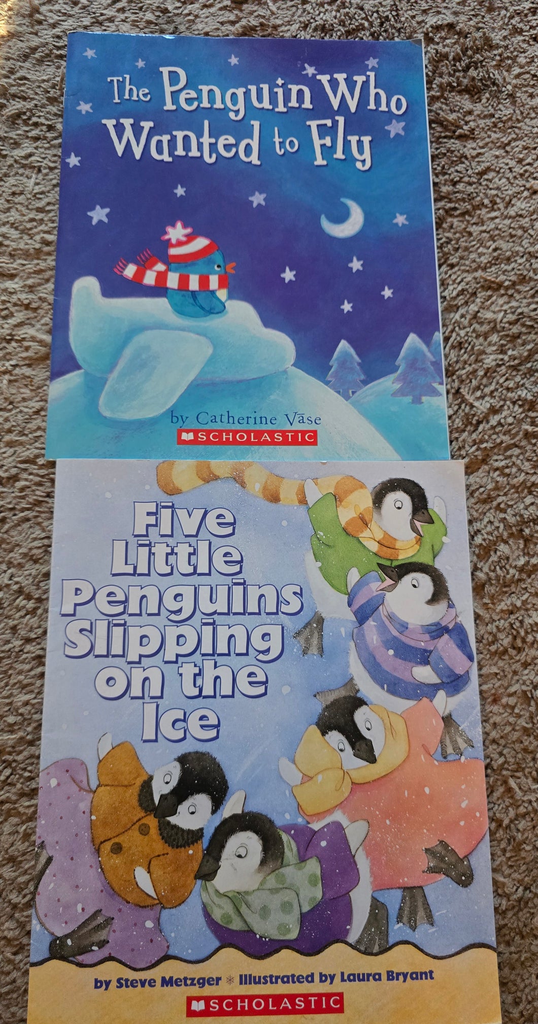 2 penguin books Fly/Five