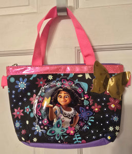 Mirabel handbag Blk/pk/prpl