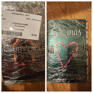 2 Christmas books Ex-mas/Jars