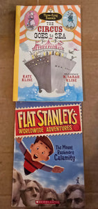 2 Easy Reader books Flat Stanley/Circus