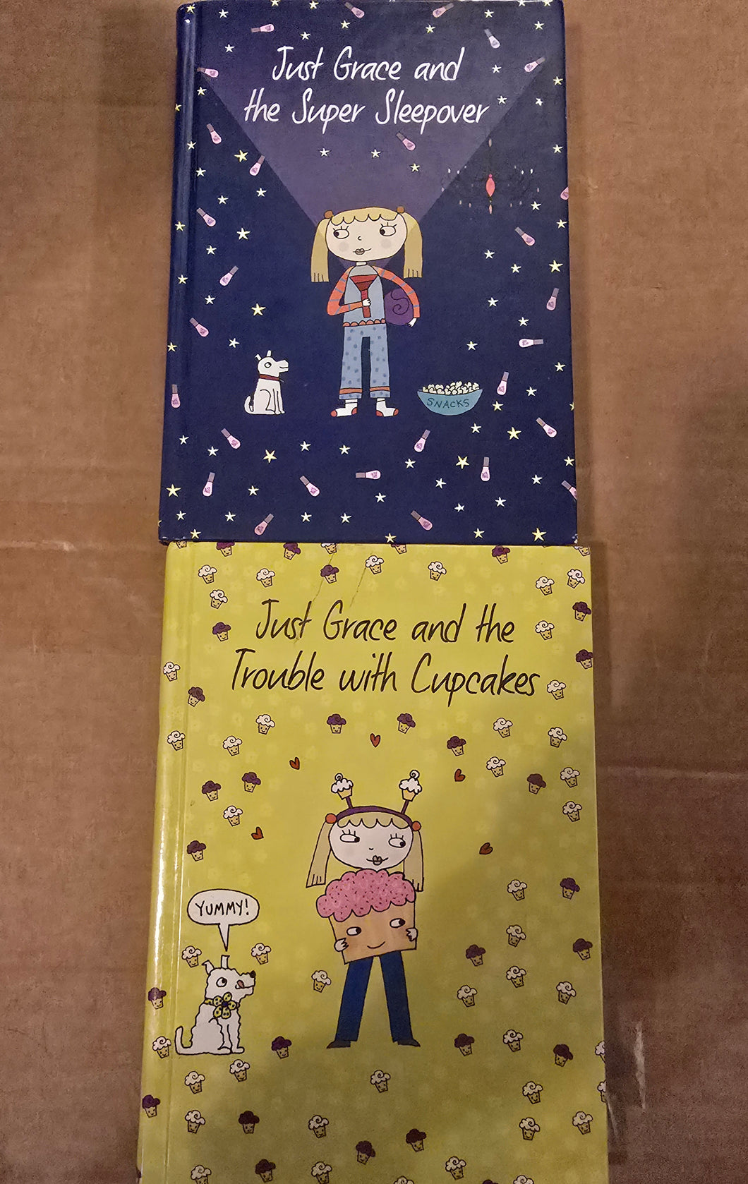 2 Just Grace books Sleepover/Cupcakes