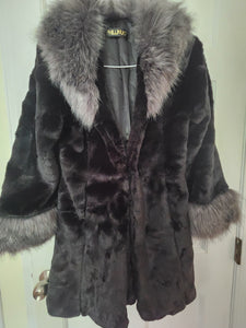 Fhillinuo coat Faux fur - blk