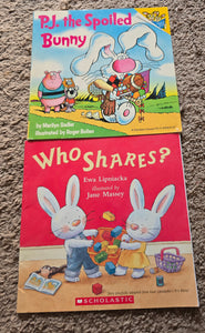 2 Manners books Who Shares/PJ
