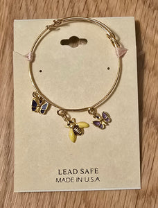 Baby bracelet - New Butterflies/bee