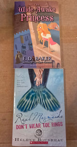 2 Girls chapter books Princess/Mermaid