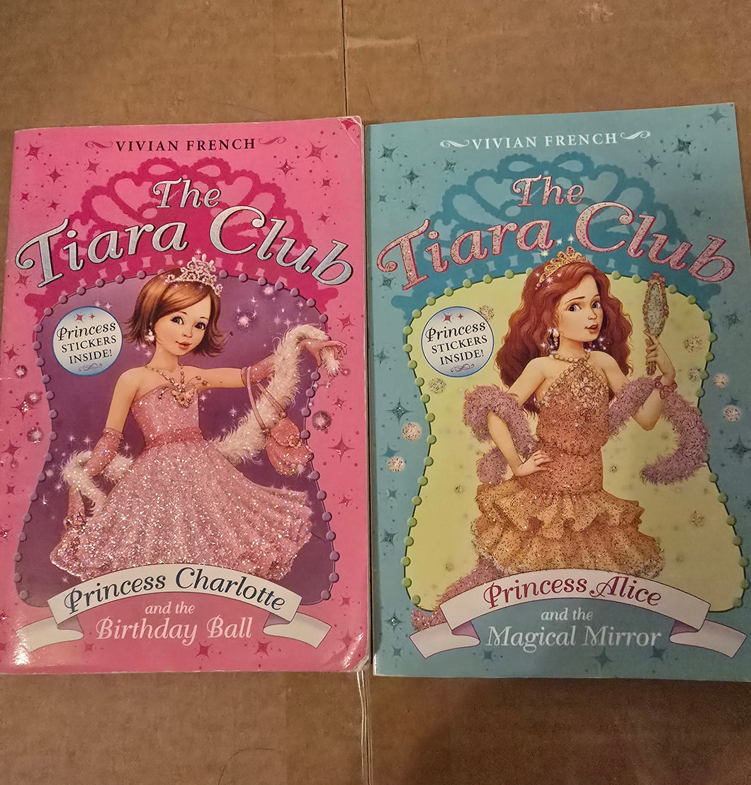 2 Tiara Club books Charlotte-bday/Alice-Mir
