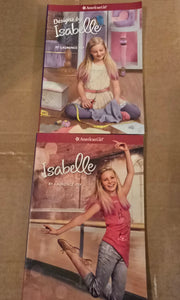 2 American Girl books Isabelle/Designs by