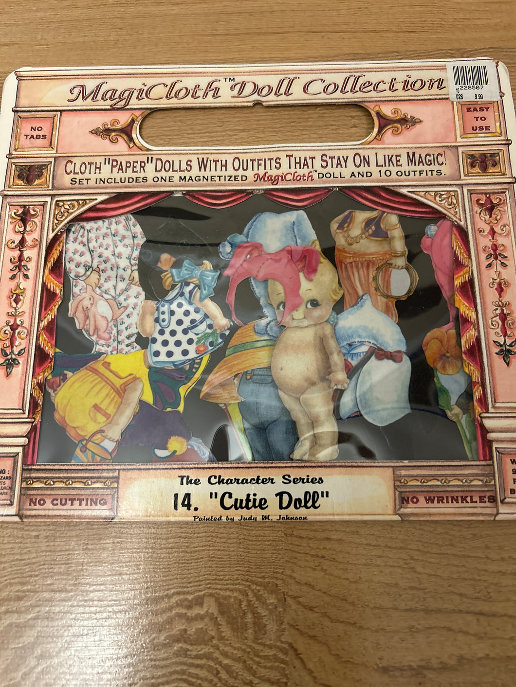 Magnetic Paper Dolls Cutie Doll