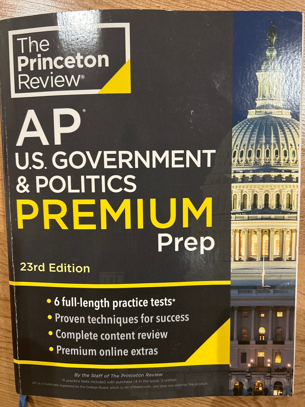 Princeton Review AP US Gov Premium Prep