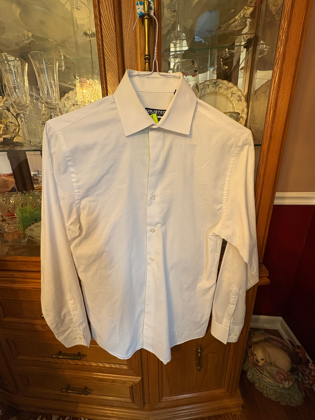 White dress shirt small 14-14 1/2 neck