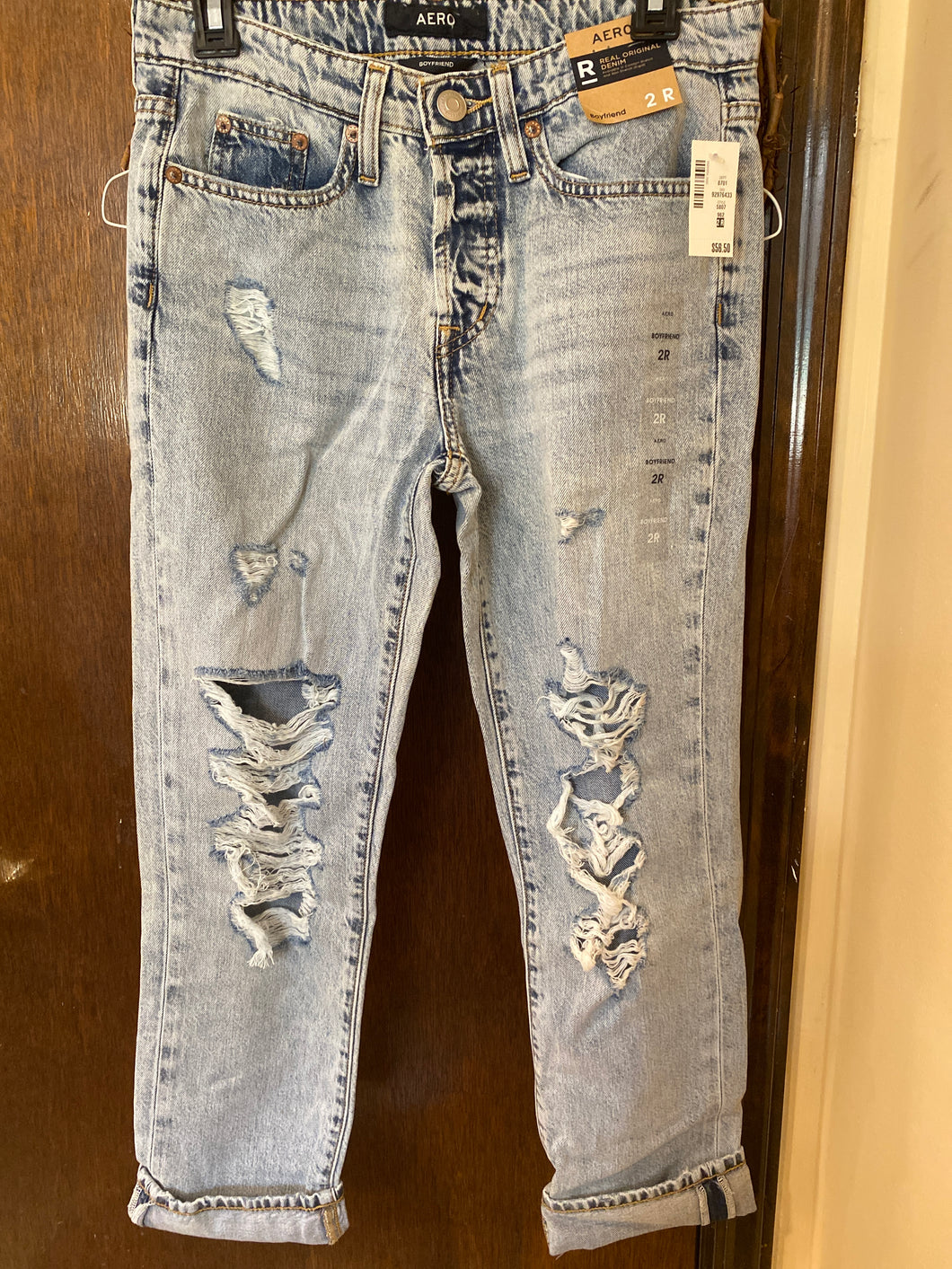 Aero NWT Boyfriend Jeans - size Junior 2