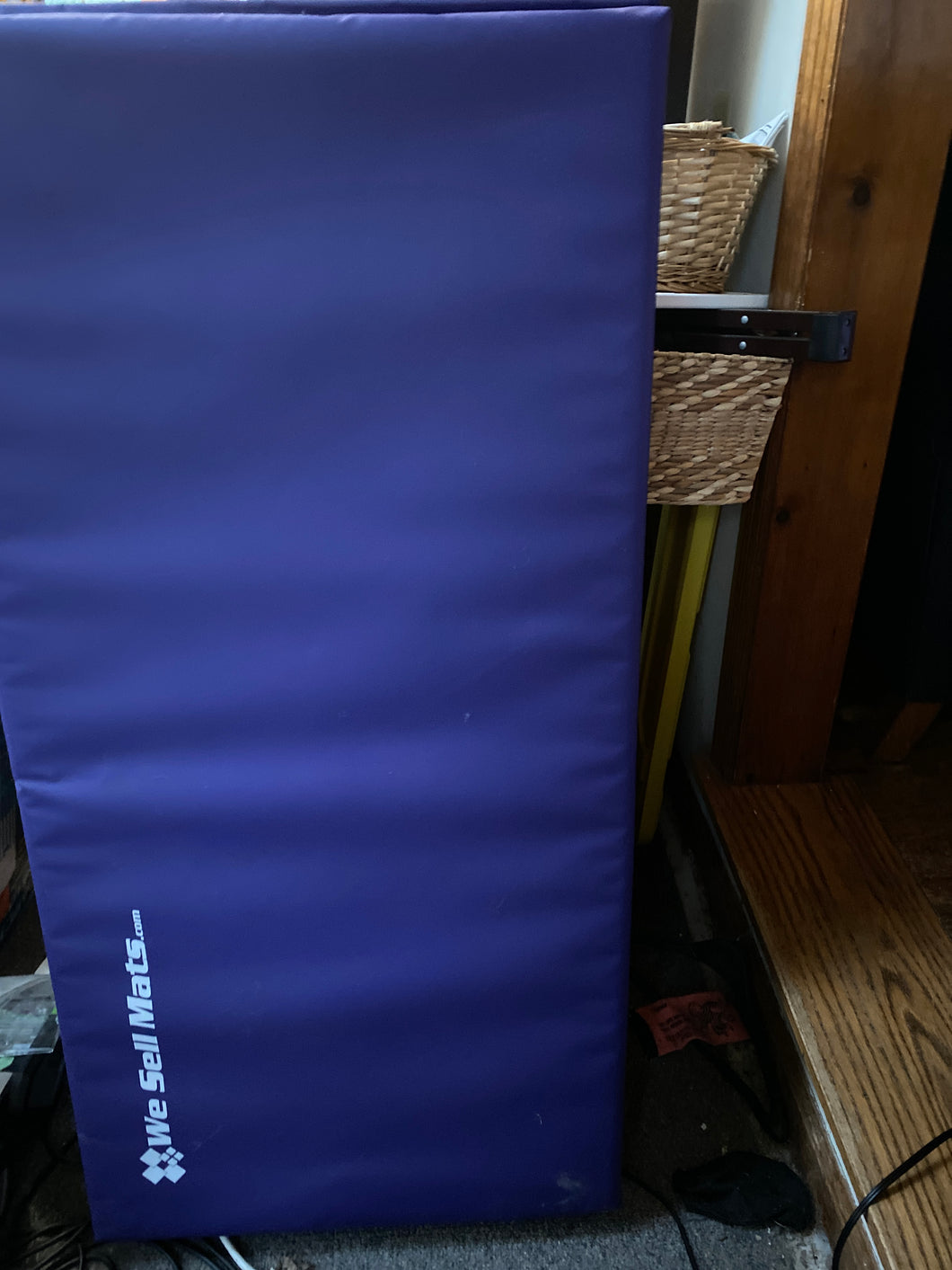 Purple Gymnastics Mat 4x8 2 thick folding mat