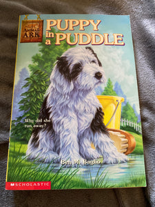 Animal Ark Puppy in a Puddle - B Baglio