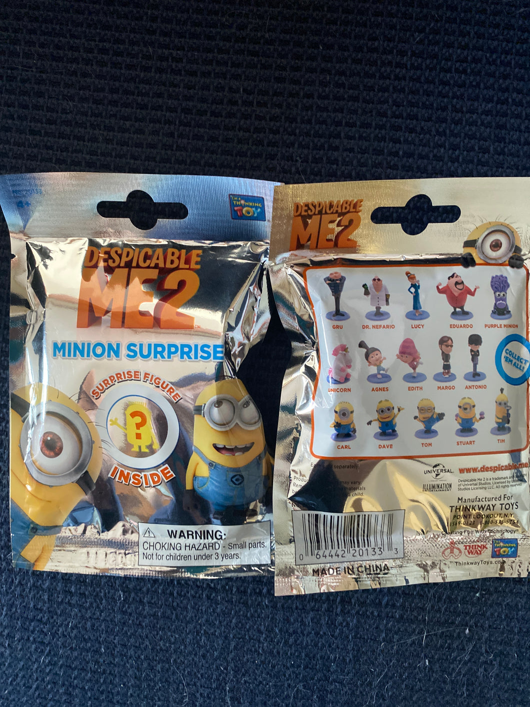 Despicable Me 2 Minion Surprise 2 packs
