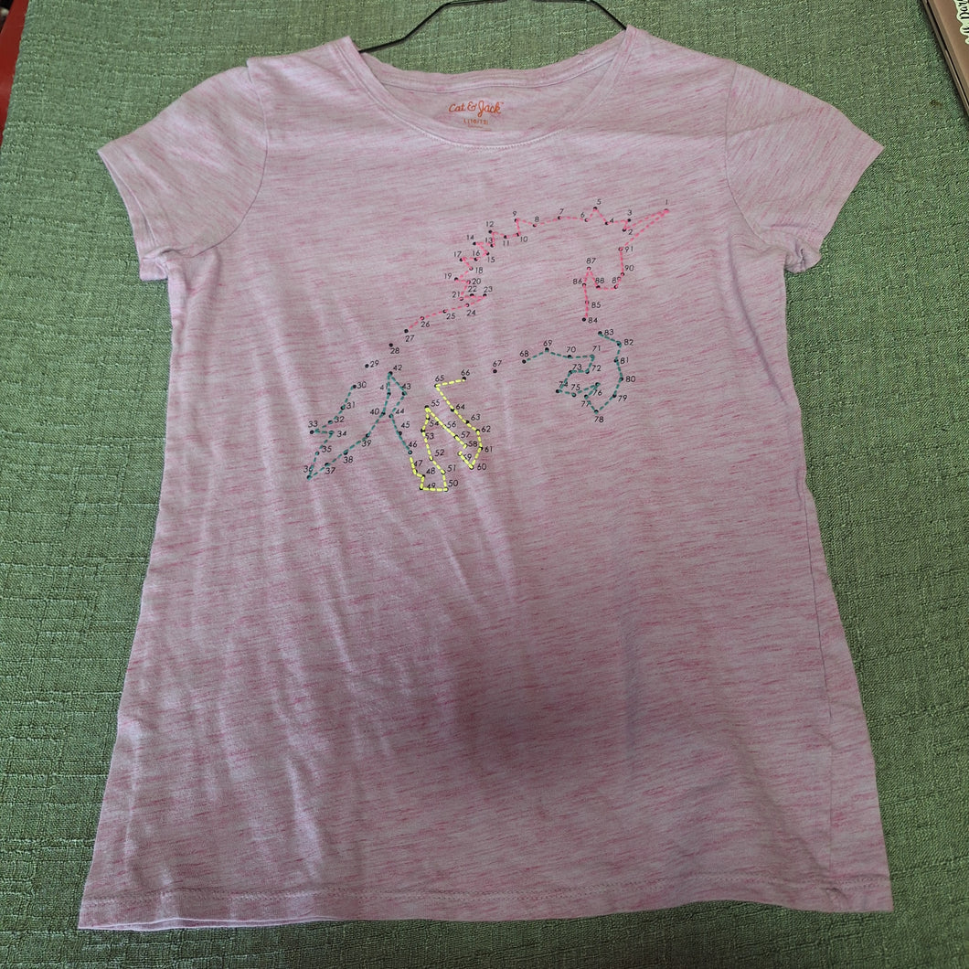 CAT & JACK LAVENDER UNICORN CONSTELLATION - size 10