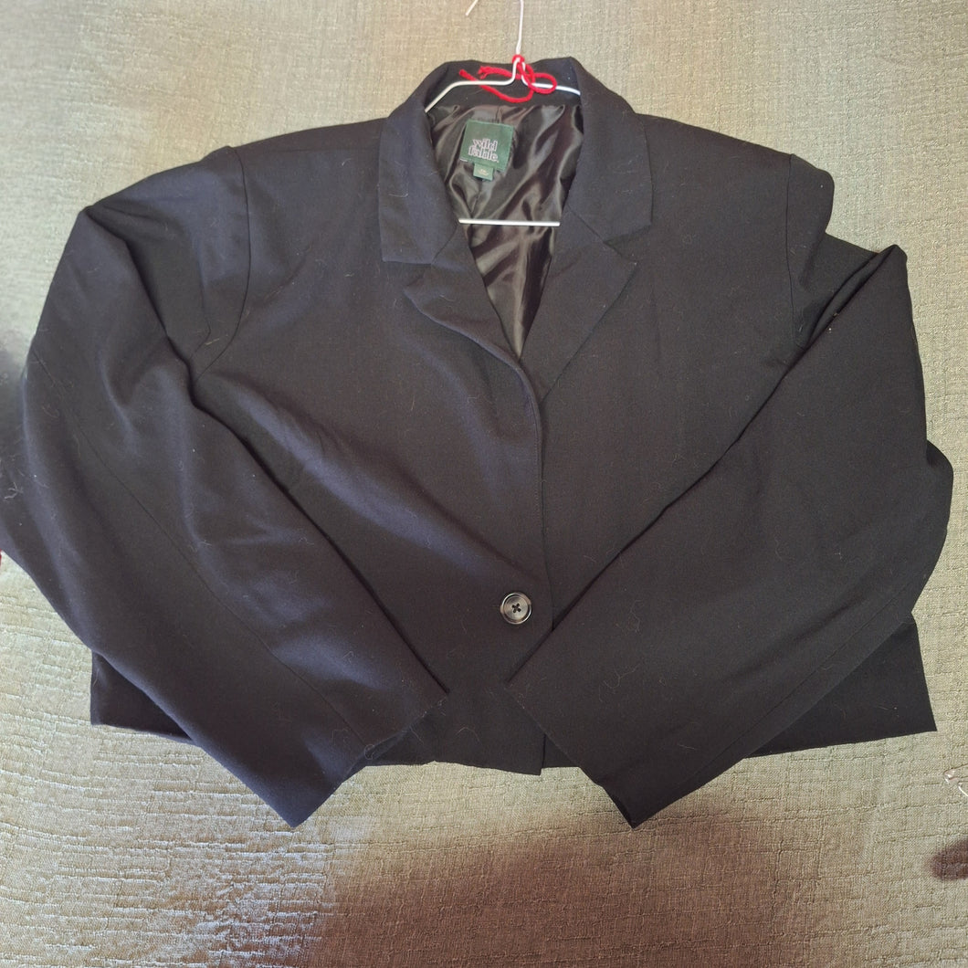 WILD FABLE BLACK BLAZER XXL - size 2X