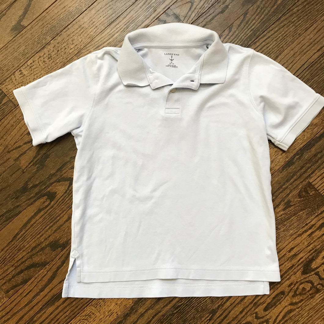 Lands End light blue polo Sz 10/12 - size 10
