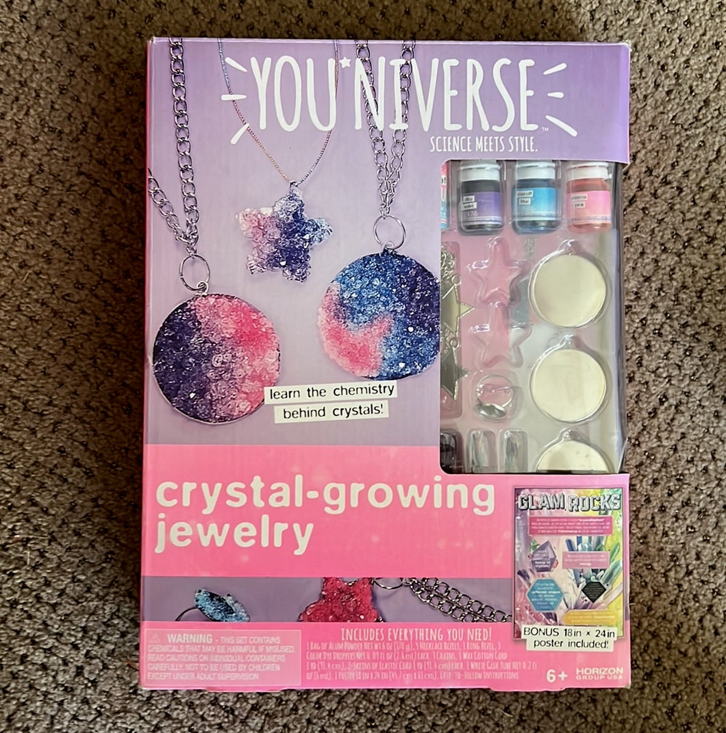 New! Crystal jewelry making kit