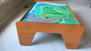 Wood play table orig$160 Strong wood frame