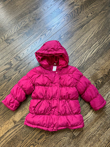 Gymboree hot pink puffer coat warm! Sz3/4 - size 3/3T