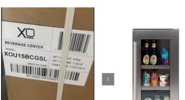 XO Bev Cntr NIB ORG$1350 15 XOU15BCGSL