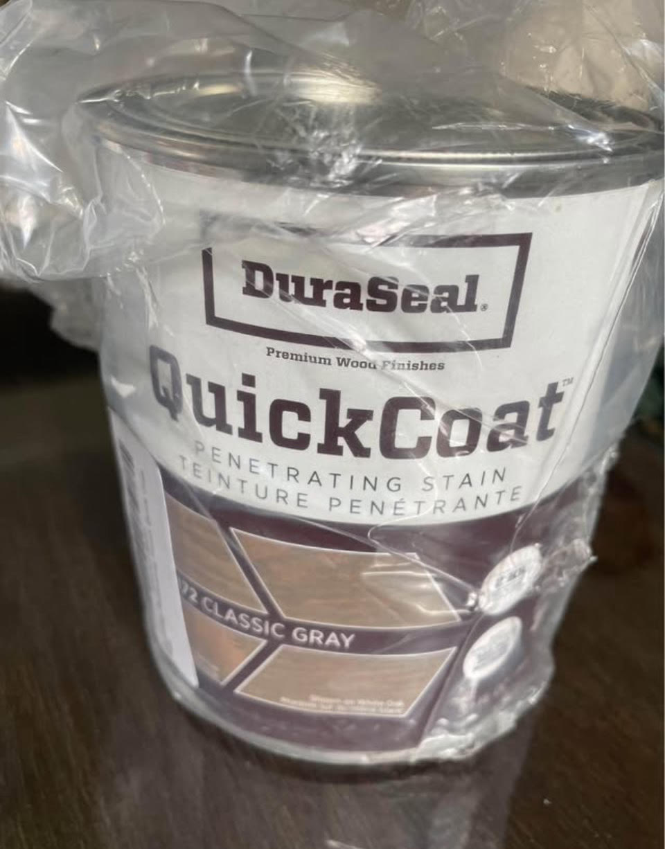 Duraseal Classic Gray Wood Stain NEW ORG 35