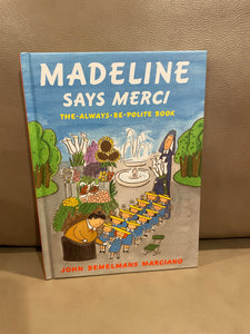 Madeline Says Merci NEW Hard Cover