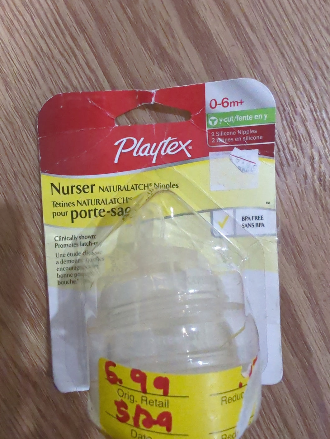 Playtex Nipples- 2 pack