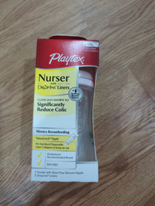 Playtex Nurser Drop In Bottle New in Box