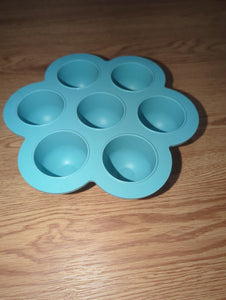 Baby Food Mold Blue Flower