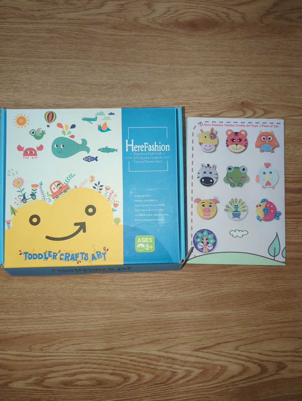 Here fashion Toddler/ Preschool Art Kit