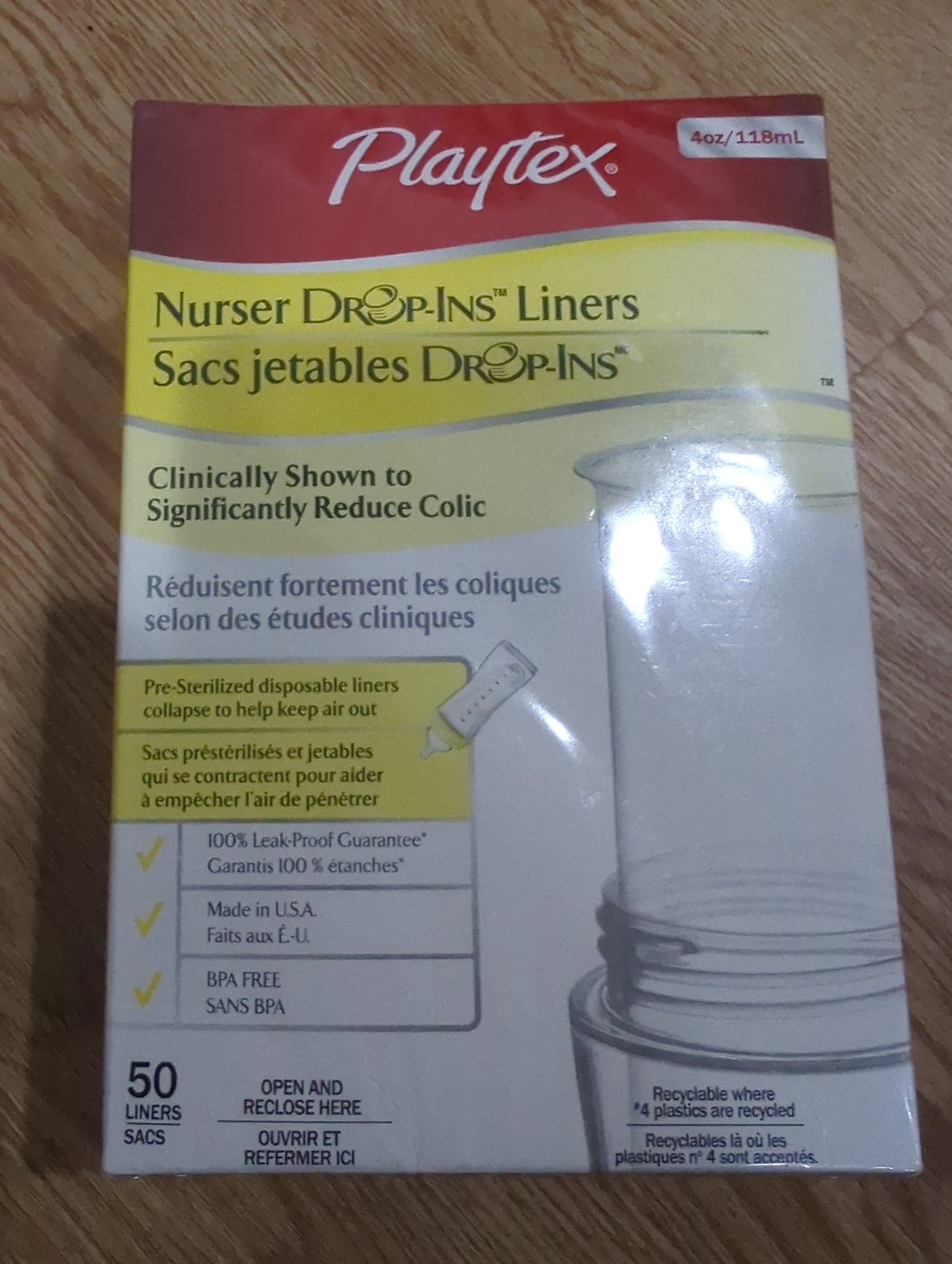 Nurser drop-in liners