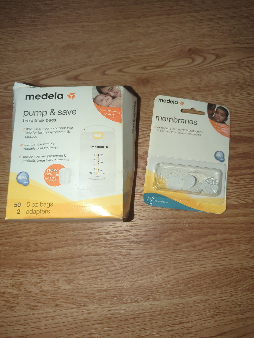 Medela Pumping Bags And Membranes