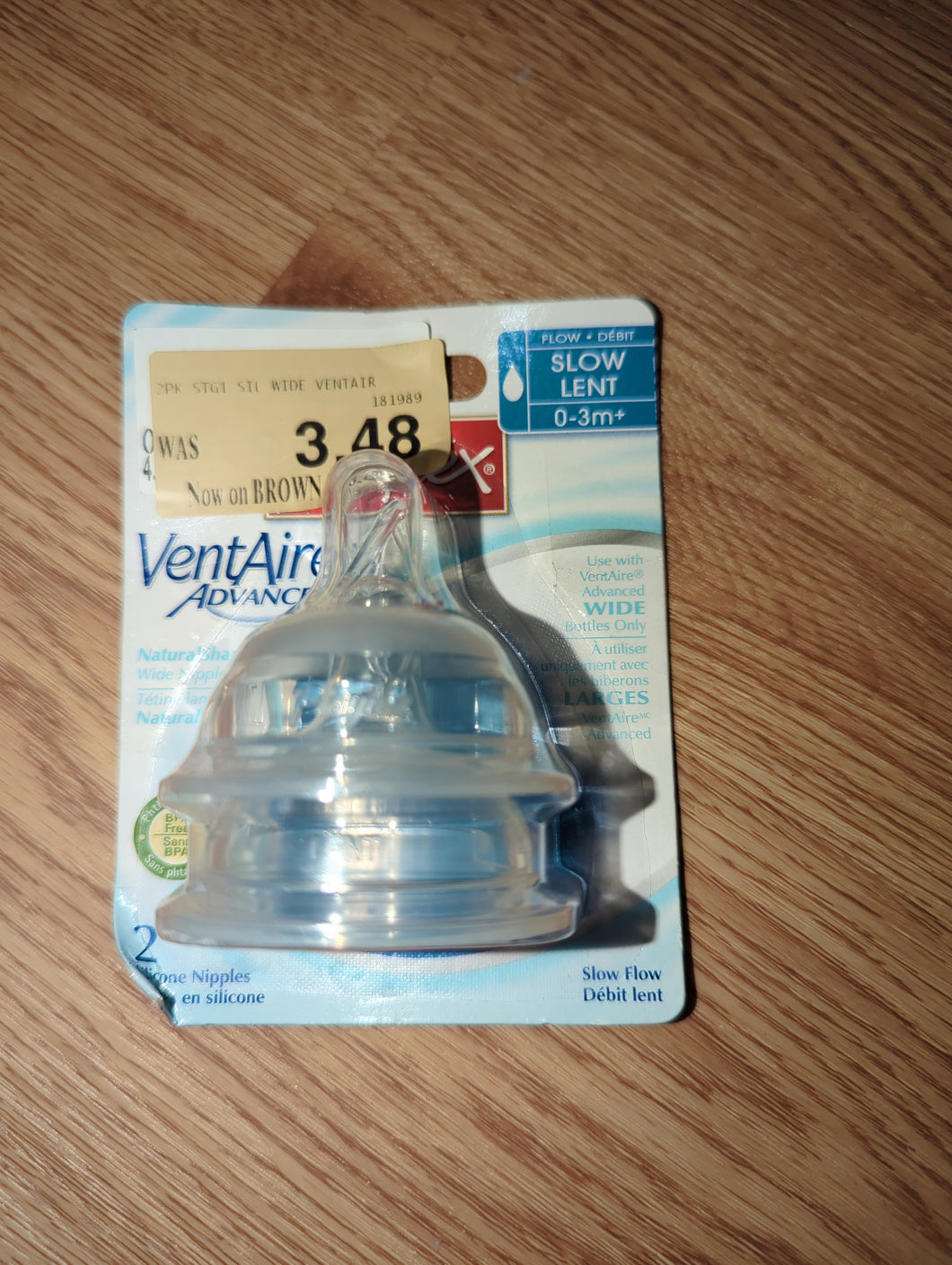 Playtex Wide Nipples New in Box